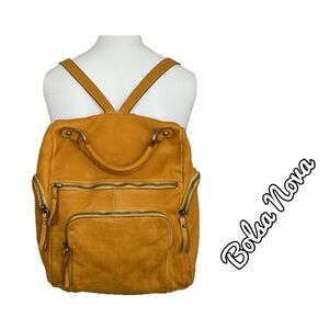 Bolsa Nova Mia Ochre Backpack